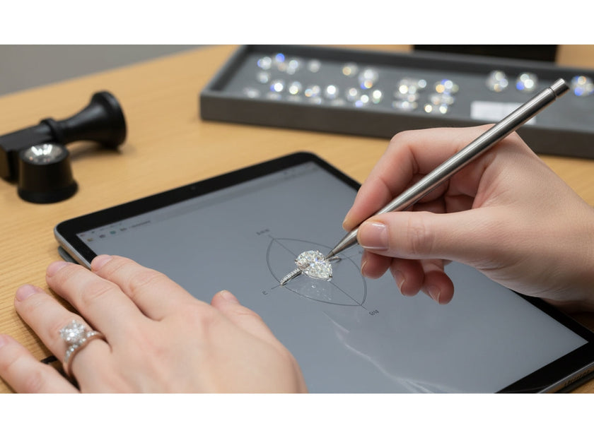 Design Your Own Custom Lab Grown Diamond Jewelry