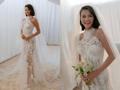 The Craft Behind Selena Gomez’s Crystal-Embellished Gown