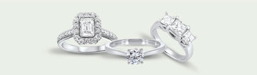 Two-Stone Engagement Rings - Van Drake Jewelers
