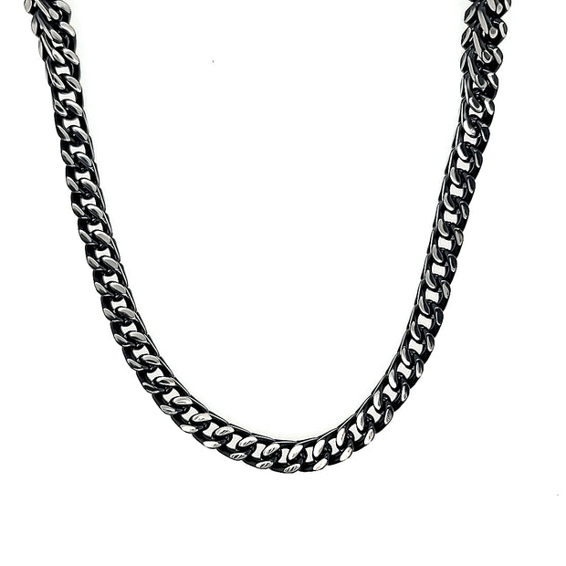 Stainless Steel Antiqued Link Chain Length 20