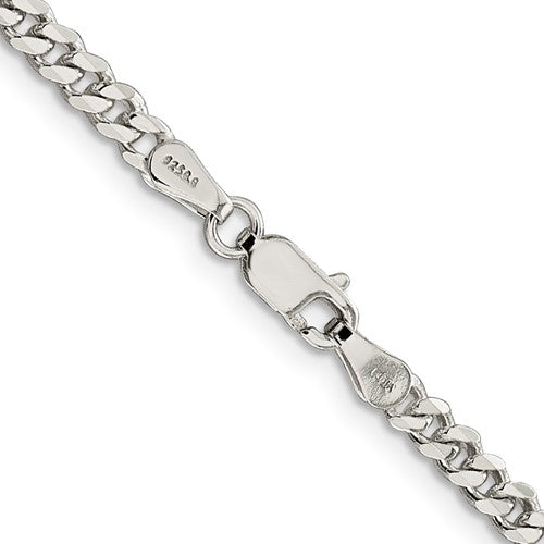 Sterling Silver 3.5Mm Curb Link Chain 22" - Van Drake Jewelers