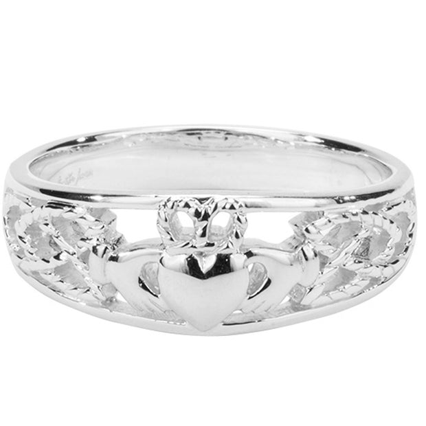 Sterling Silver Claddagh Ring - Van Drake Jewelers