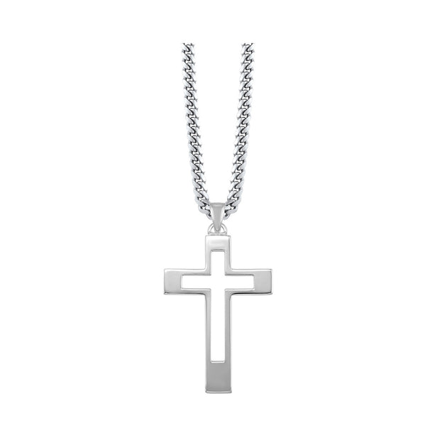 Sterling Silver Cross Pendant - Van Drake Jewelers
