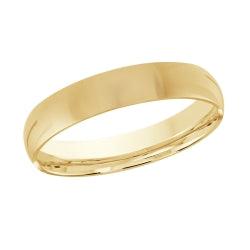 Yellow 14 Karat 4Mm Wide X 1.6Mm Thick Comfort-Fit