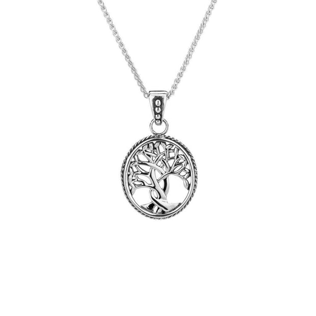 Sterling Silver Small Tree Of Life Pendant