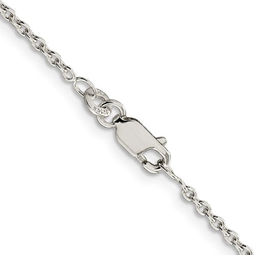 Sterling Silver 1.95Mm Cable Link Chain 20"