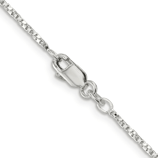 Sterling Silver 1.35Mm Twisted Box Chain 18"