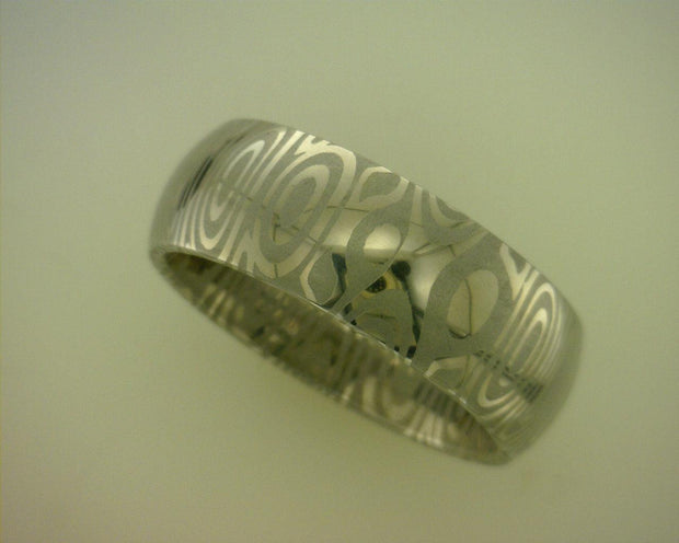 Stainless Steel Ring Size 10
Style: 8 mm Dome Dam