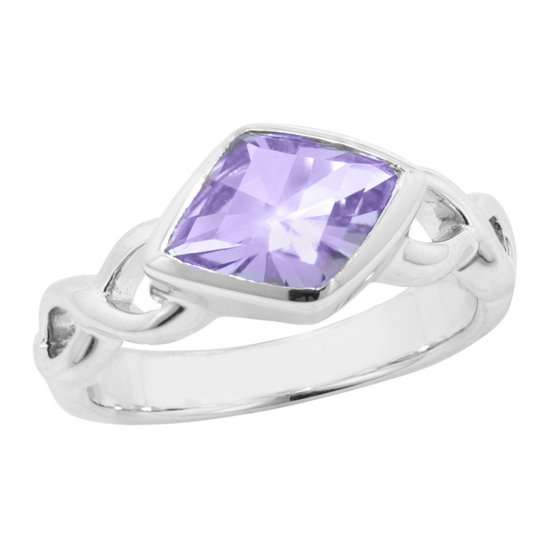 Sterling Silver Amethyst Ring