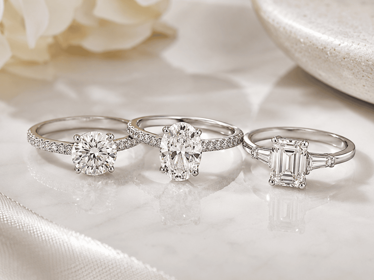 Natural Diamond Engagement Rings